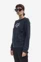 námořnická modř Bavlněná mikina A.P.C. Sweat Tina COEZD-F27561 MARINE Dámský