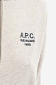 A.P.C. bluza bawełniana Hoodie Manuela beżowy COEZD.F27760