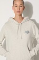Бавовняна кофта A.P.C. Hoodie Manuela бежевий COEZD.F27760