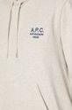 Bavlněná mikina A.P.C. Hoodie Manuela COEZD.F27760 béžová