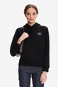 μαύρο Βαμβακερή μπλούζα A.P.C. Hoodie Manuela Γυναικεία