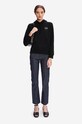 A.P.C. hanorac de bumbac Hoodie Manuela COEZD.F27760 negru AA00
