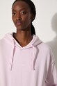 A.P.C. bluza bawełniana Hoodie Christina różowy COEIP.F27624