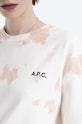 A.P.C. bluza bawełniana Sweat Roma beżowy COEJO.F27636