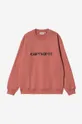 pink Carhartt WIP cotton sweatshirt