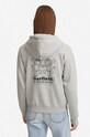 Bavlněná mikina Wood Wood X Garfield Jenn Hoodie Double Trouble 30042401-2424 GREY MELANGE 30042401.2424 šedá AA00