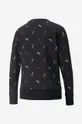 black Puma sweatshirt Classics Graphics AOP
