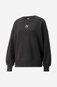 Clothing Puma sweatshirt Classics Oversized Crew 533512.01 black