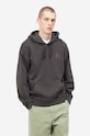 Carhartt WIP cotton sweatshirt cotton gray I029963.BLACK