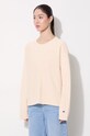Ρούχα Μπλούζα Champion Crewneck Sweatshirt 113368 μπεζ