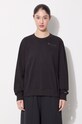 Bavlnená mikina Champion Crewneck Sweatshirt 114353 čierna AA00