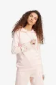 ροζ Βαμβακερή μπλούζα adidas OS Γυναικεία