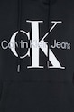 Calvin Klein Jeans hanorac de bumbac J20J219141 negru