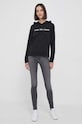 Calvin Klein Jeans bluza bawełniana J20J220254 czarny AA00