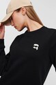 Îmbrăcăminte Karl Lagerfeld bluza A1W20014 negru