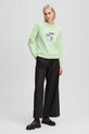 Karl Lagerfeld bluza IKON zielony A1W20081