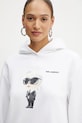 Mikina Karl Lagerfeld IKON biela A1W20083