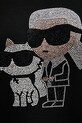 Mikina Karl Lagerfeld A3W20069 čierna