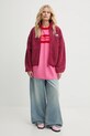 American Vintage bluza polarowa HOK16C różowy AA00