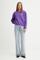 American Vintage bluza IZU03A fioletowy AA00