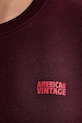 American Vintage bluză IZU03A burgundia