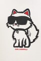 Μπλούζα Karl Lagerfeld μπεζ A4W20043