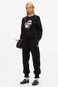 Karl Lagerfeld bluza czarny A4W20045