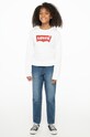 Дитяча кофта Levi's 4E6660.NOS.G білий AA00