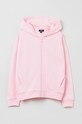 OVS hanorac de bumbac pentru copii uni roz 1408236.GIRL.10.15YEARS