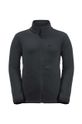 Detská mikina Jack Wolfskin TAUNUS JACKET K bez kapucne čierna 1609481.164.176.Carr