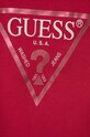 Guess bluza bawełniana dziecięca K74Q12.KAUG0.PPYH różowy AA00
