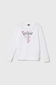Детская хлопковая кофта Guess хлопок белый J74Q10.KAUG0.9BYH