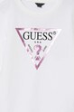 Девочка Детская хлопковая кофта Guess J74Q10.KAUG0.9BYH белый