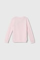 Guess bluza bawełniana dziecięca J74Q10.KAUG0.9BYH różowy AA00