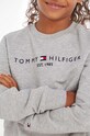 Dječja pamučna dukserica Tommy Hilfiger KS0KS00212.NOS siva