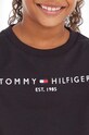 Детская хлопковая кофта Tommy Hilfiger KS0KS00212.NOS чёрный