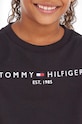 Tommy Hilfiger Bluza bawełniana dziecięca KS0KS00212.NOS czarny