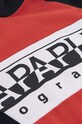 Băieți Napapijri hanorac de bumbac pentru copii NA4G42.R89 rosu