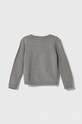 United Colors of Benetton pulover de bumbac pentru copii 1294G1012.P.NOS gri AA00