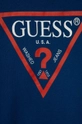 Дитяча бавовняна кофта Guess блакитний