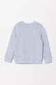 Guess bluza bawełniana dziecięca N73Q10.KAUG0.PPYH niebieski AA00