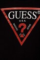 Guess bluza bawełniana dziecięca N73Q10.KAUG0.PPYH czarny AA00