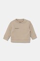 Mikina Pangaia BABY 365 MIDWEIGHT SWEATSHIRT jemný vzor béžová 10000655.CORE