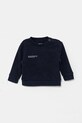 Pangaia bluză BABY 365 MIDWEIGHT SWEATSHIRT model fin bleumarin 10000655.CORE