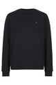 AllSaints - Bluza Raven Crew MF048K negru