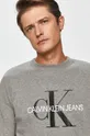 szary Calvin Klein Jeans - Bluza J30J314313.NOS