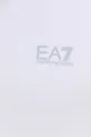 biela Bavlnená mikina EA7 Emporio Armani