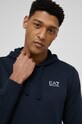 Bavlnená mikina EA7 Emporio Armani tmavomodrá 8NPM04.PJ05Z