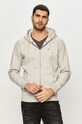 Mikina Tommy Jeans s kapucí šedá DM0DM09592