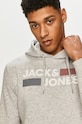 Odzież Jack & Jones - Bluza bawełniana 12152840. szary